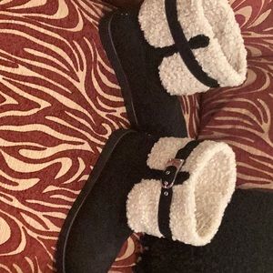 Never worn black size 10 boots